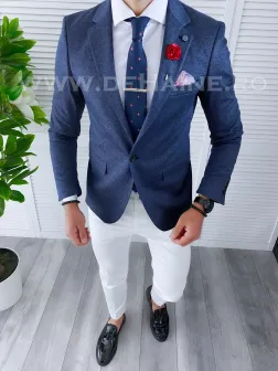 Sacou barbati slim fit B4251 P18-6.1